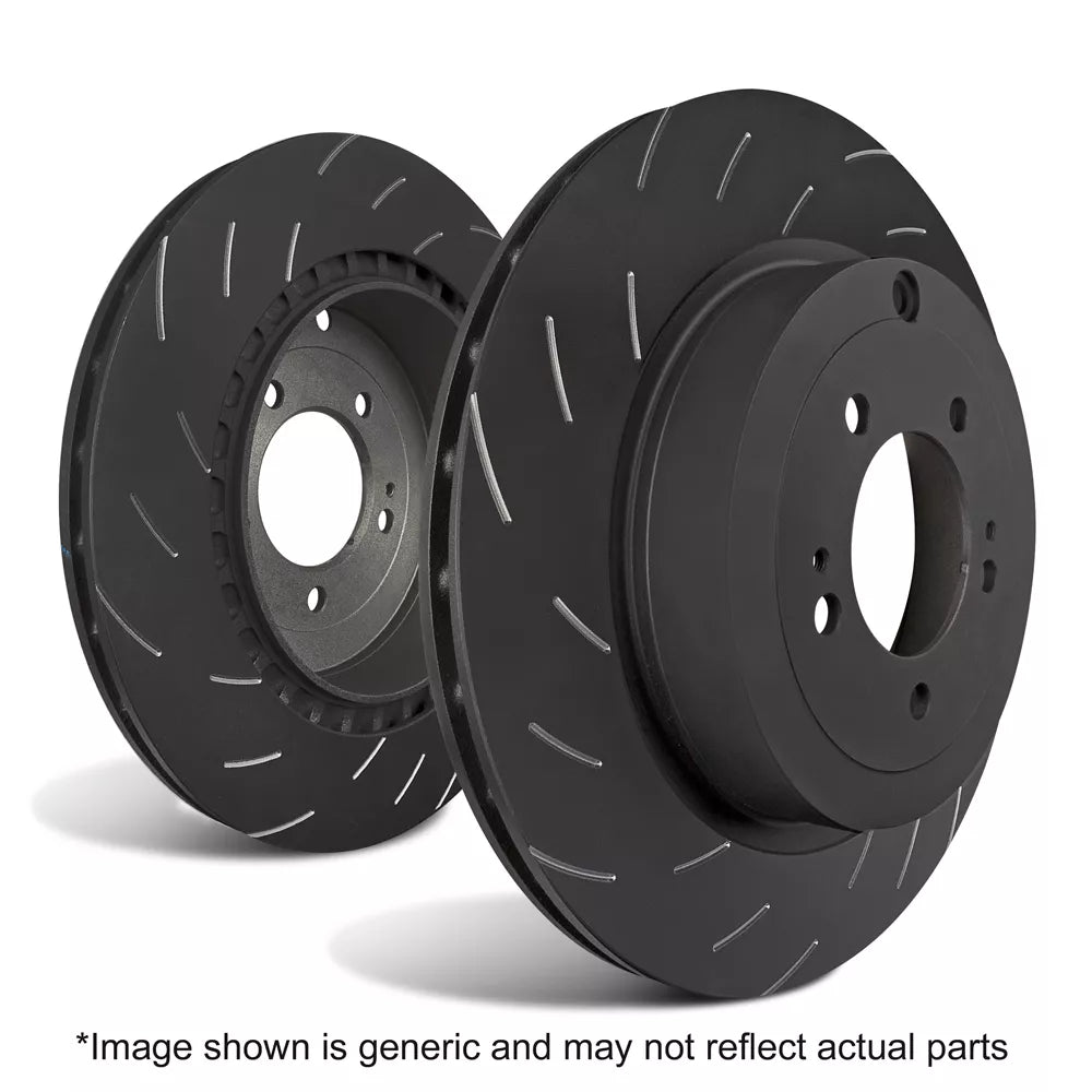 Detroit Axle - 10.71 inch Rear Disc Brake Rotors Replacement for Audi A3 Quattro VW Eos Golf GTI Jetta Passat Multivan