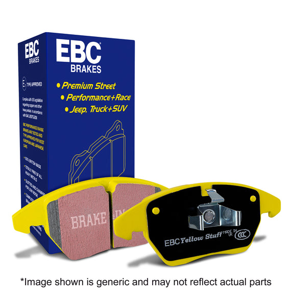 EBC Yellow Stuff Rear Brake Pads | 2003-2006 Mitsubishi Evo 8/9 (DP41538R) main image 0