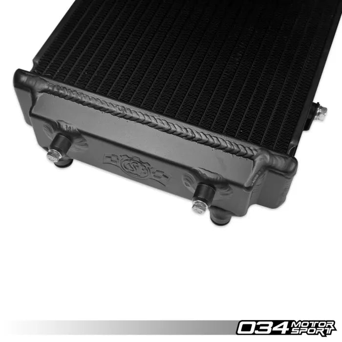 Engine Side Mount Radiator 034 - Auxiliary Side Mount Radiator Upgrade - Audi B9/B9.5 S4/S5 3.0T ...
