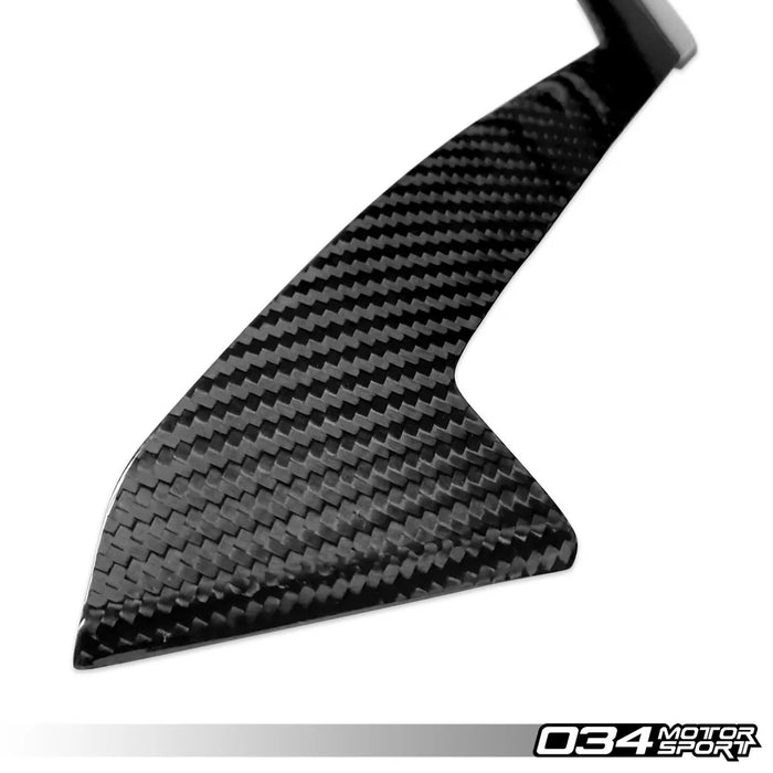 034 Motorsport - Carbon Fibre Engine Cover Trim - Audi C8 RS6/RS7 - 034-1ZZ-1010