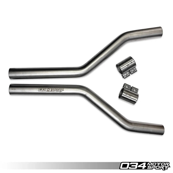 034 Motorsport - Res-X Front Resonator Delete - Audi B9 S4/S5 3.0TFSI - 034-105-7060