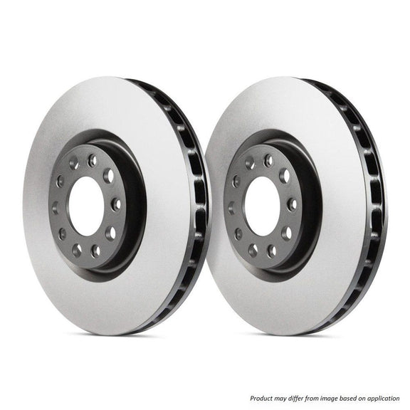 Rear Plain Brake Rotors (Pair) - Volkswagen Golf MK6 GTI/R (272mm discs ...