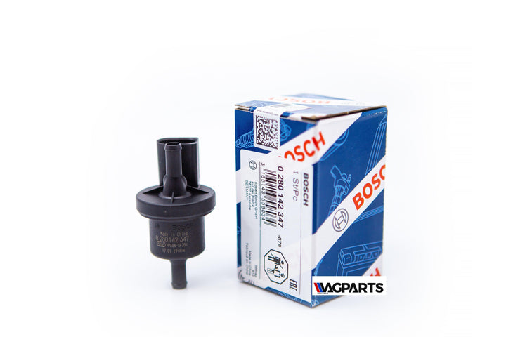 2880347 0280142347 - Bosch EVAP Purge Valve / N80 - Audi 8P/8J/B7 & VW MK5 GTI ...