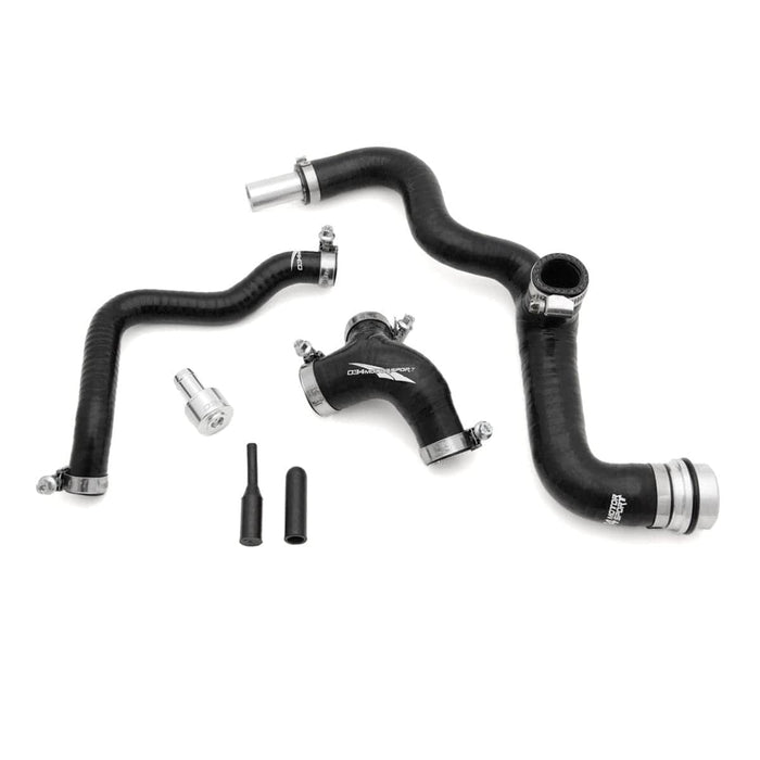 034-101-3004 Breather Hose Kit, Mid-AMB Audi A4 & Late-AWM Volkswagen Passat 1.8T, Reinforced Silicone