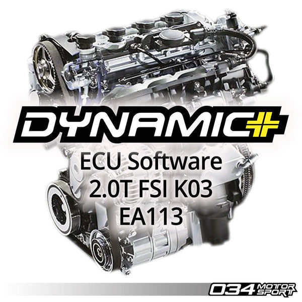 034-103-273 - 034MOTORSPORT 2.0T FSI PERFORMANCE SOFTWARE, MKV VOLKSWAGEN & 8J/8P AUDI