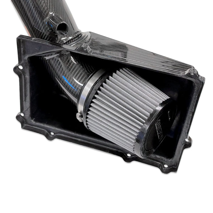 034-108-1016 - 034Motorsport X34 Carbon Fiber Closed-Top Cold Air Intake System - Audi TTRS 8J