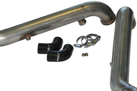 034 - Bi Pipes Set, B5 Audi S4 & C5 Audi A6/Allroad 2.7T, Stainless ...