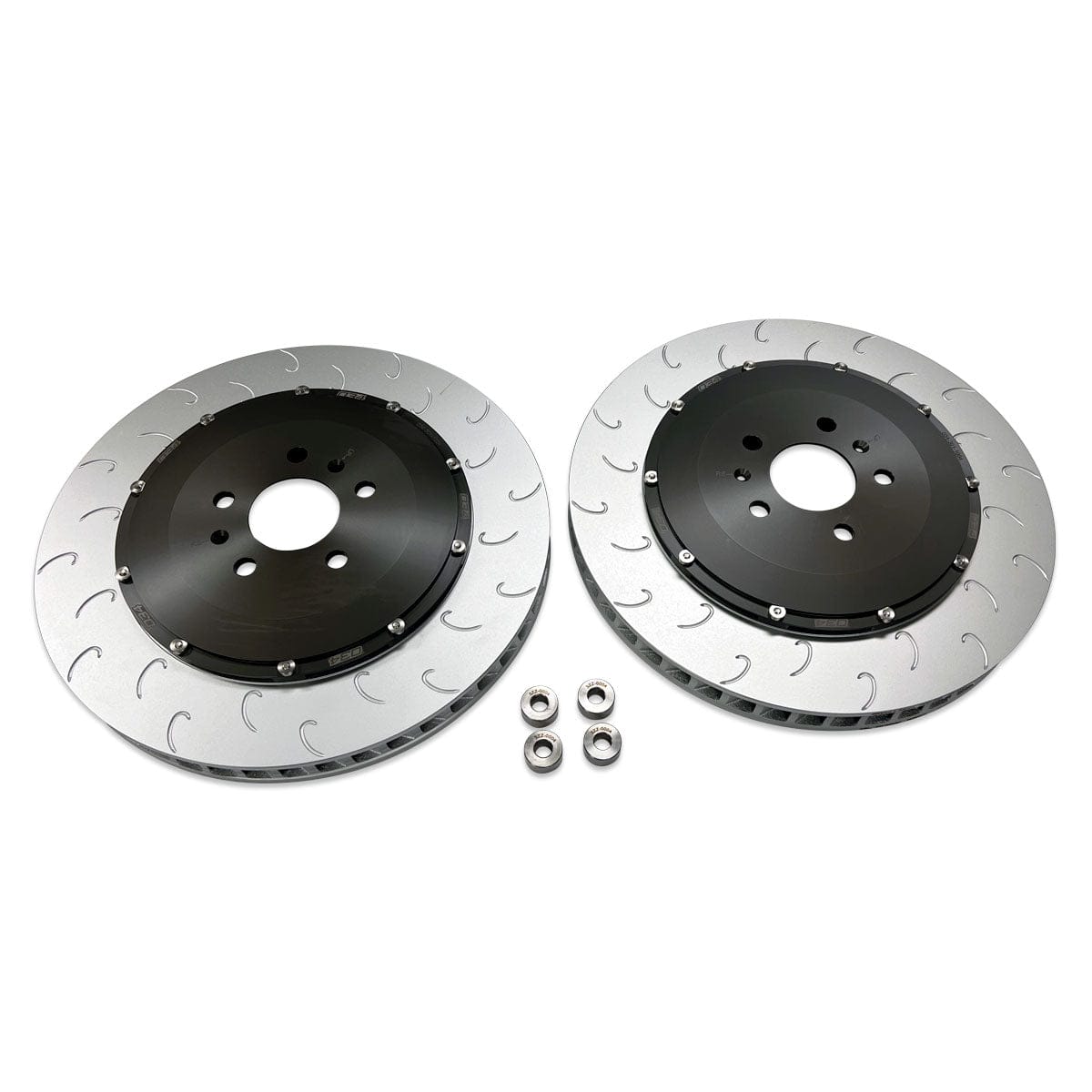 034 - Stage 2 2-Piece 390MM Floating Front Brake Rotor Upgrade Audi R8 ...