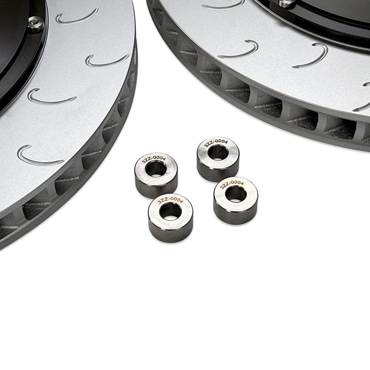 034 - Stage 2 2-Piece 390MM Floating Front Brake Rotor Upgrade Audi R8 ...
