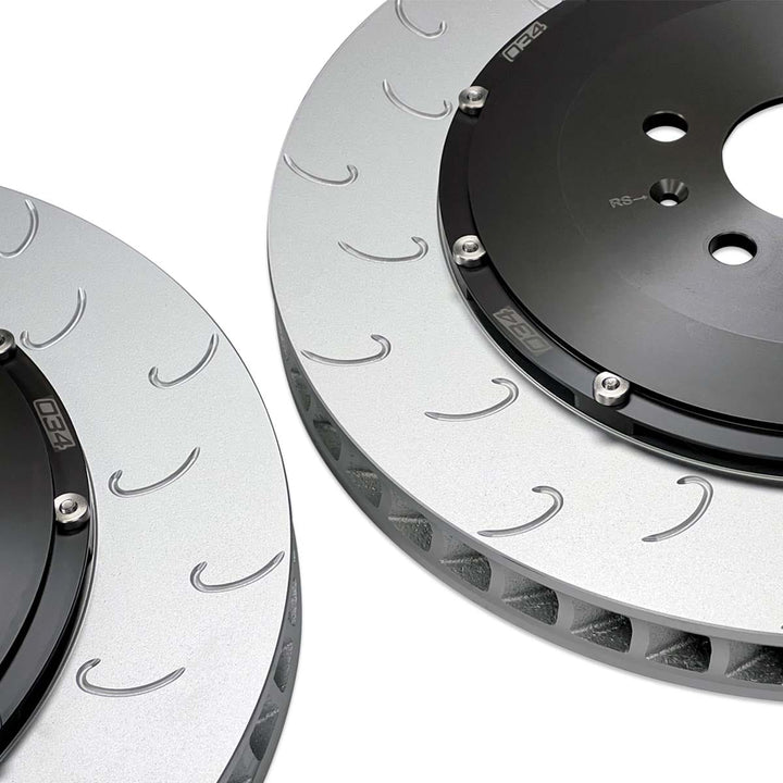 034 - Stage 2 2-Piece 390MM Floating Front Brake Rotor Upgrade Audi R8 ...