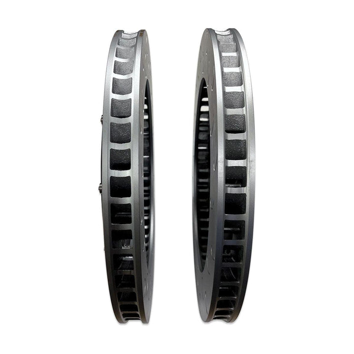 034 - Stage 2 2-Piece 390MM Floating Front Brake Rotor Upgrade Audi R8 ...