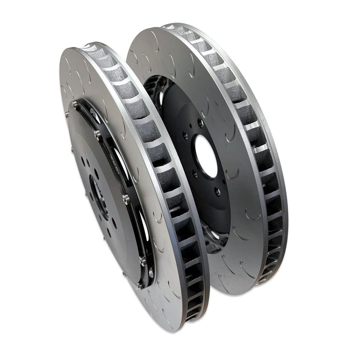 034 - Stage 2 2-Piece 390MM Floating Front Brake Rotor Upgrade Audi R8 ...