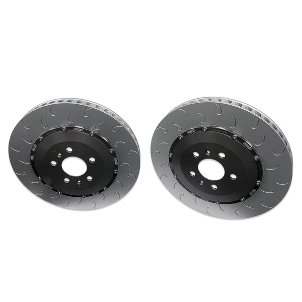 034 Motorsport - 2-Piece Floating Rear Brake Rotor Upgrade Kit, Gen 1 & Gen 1.5 R8 - 034-301-2005