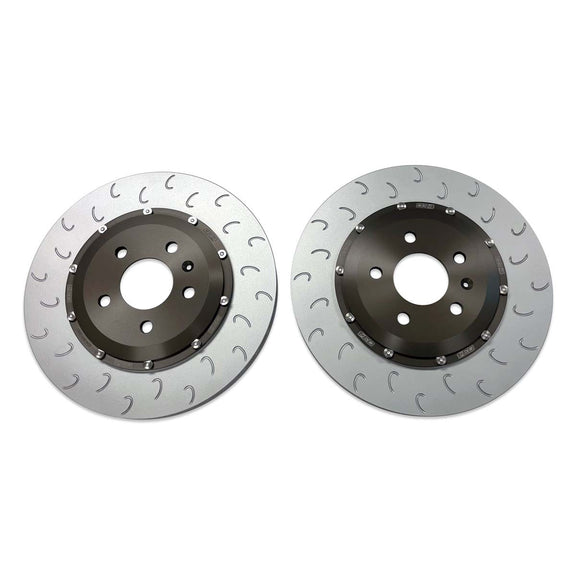 034 Motorsport - Audi B8 S4/S5 2-Piece Rear Brake Rotor Upgrade Kit ...