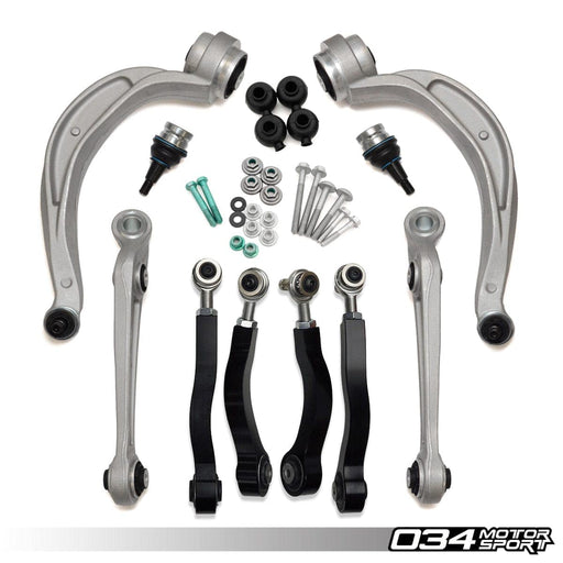 034-401-1054 - DENSITY LINE CONTROL ARM KIT UPPER ADJUSTABLE, B8/B8.5 AUDI A4/S4, A5/S5/RS5 & Q5/SQ5, Camber Correcting, Late (M14)
