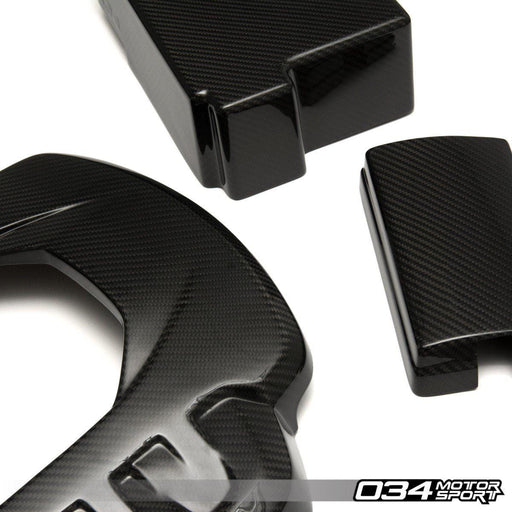 034 - Carbon Fibre Engine Cover, Battery Cover & Fuse Box Cover - Audi 8V S3 - 034-1ZZ-1000