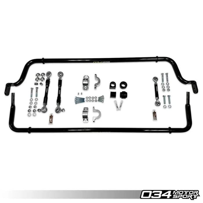 034-402-1017 - 034Motorsport Dynamic+ Adjustable Sway Bar Package, Gen 1 & Gen 1.5 Audi R8 (4.2 V8 & 5.2 V10)