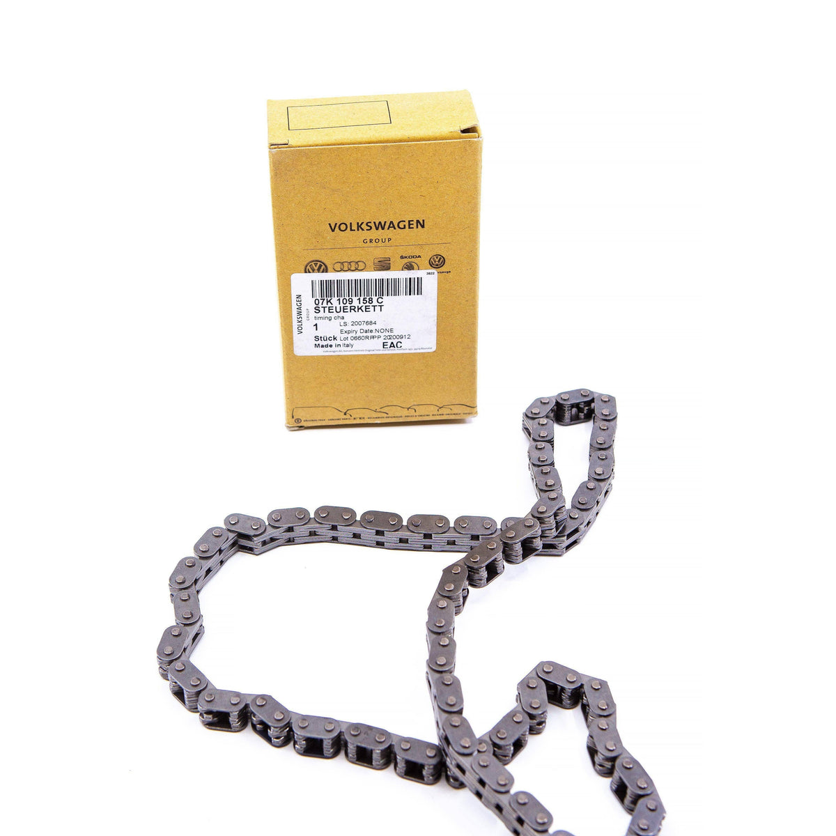 07K109158C Lower Timing Chain Audi 8P/8V/8J RS3/TTRS/RSQ3 VAGPARTS