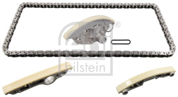104145 - Febi Bilstein, upper centre timing chain, slide rail and tensioner kit - Audi B8 3.0, 3.2, V8