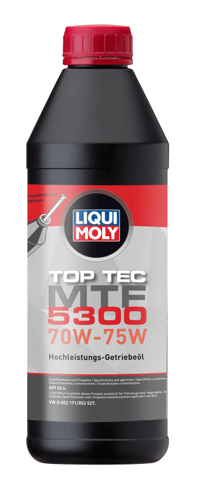 LIQUI MOLY - Top Tec MTF 5300 70W-75 (1L) - Manual Gearbox Oil - VW G052171/G05527