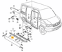 7E0843514 - Clip - Volkswagen Transporter/Caravelle/Multivan