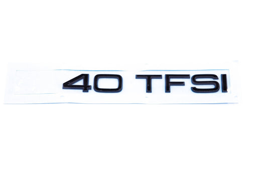 83A853744A T94 - Rear Audi "40TFSI" Badge for Q3 (Gloss Black) - Genuine