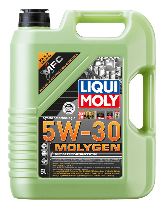 LIQUI MOLY - Molygen New Generation 5W-30 (5L) - Engine Oil - (API SP - ILSAC GF-6A)