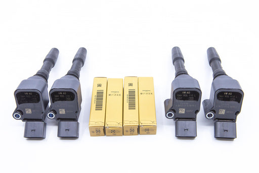 Audi RS3 Coil Packs & Audi RS7 Spark Plugs - 06H905110L & 06K905601M (Set of 4)