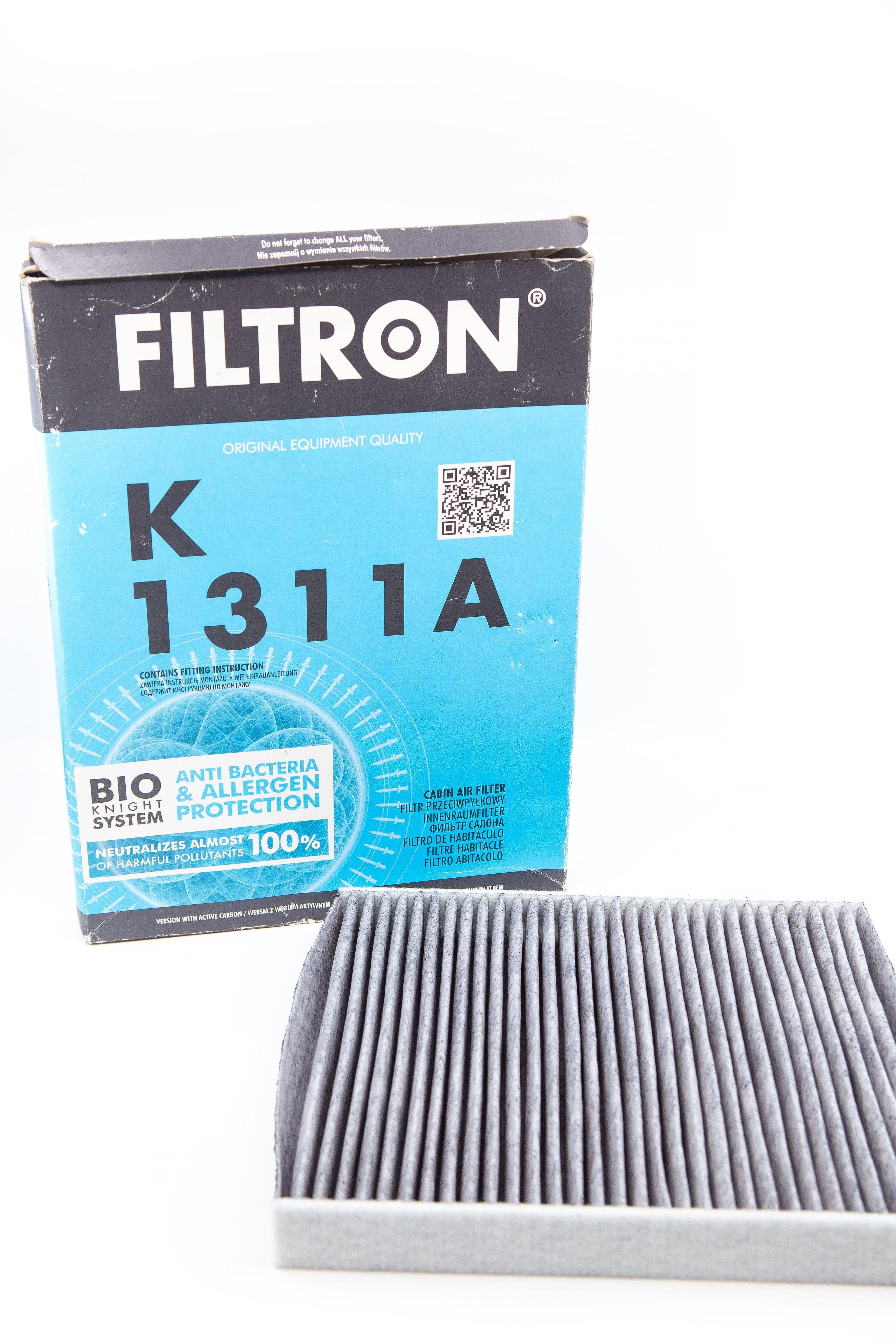 (5Q0819653) Filtron K1311A Cabin Filter Audi 8V A3/S3/RS3/TT/TTS