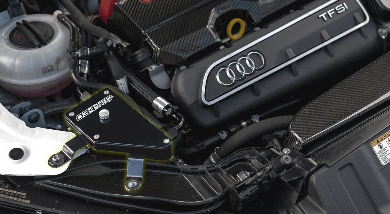 034 Motorsport - Billet Aluminium Engine Catch Can Kit - Audi 8V.5 RS3 - 034-101-1014