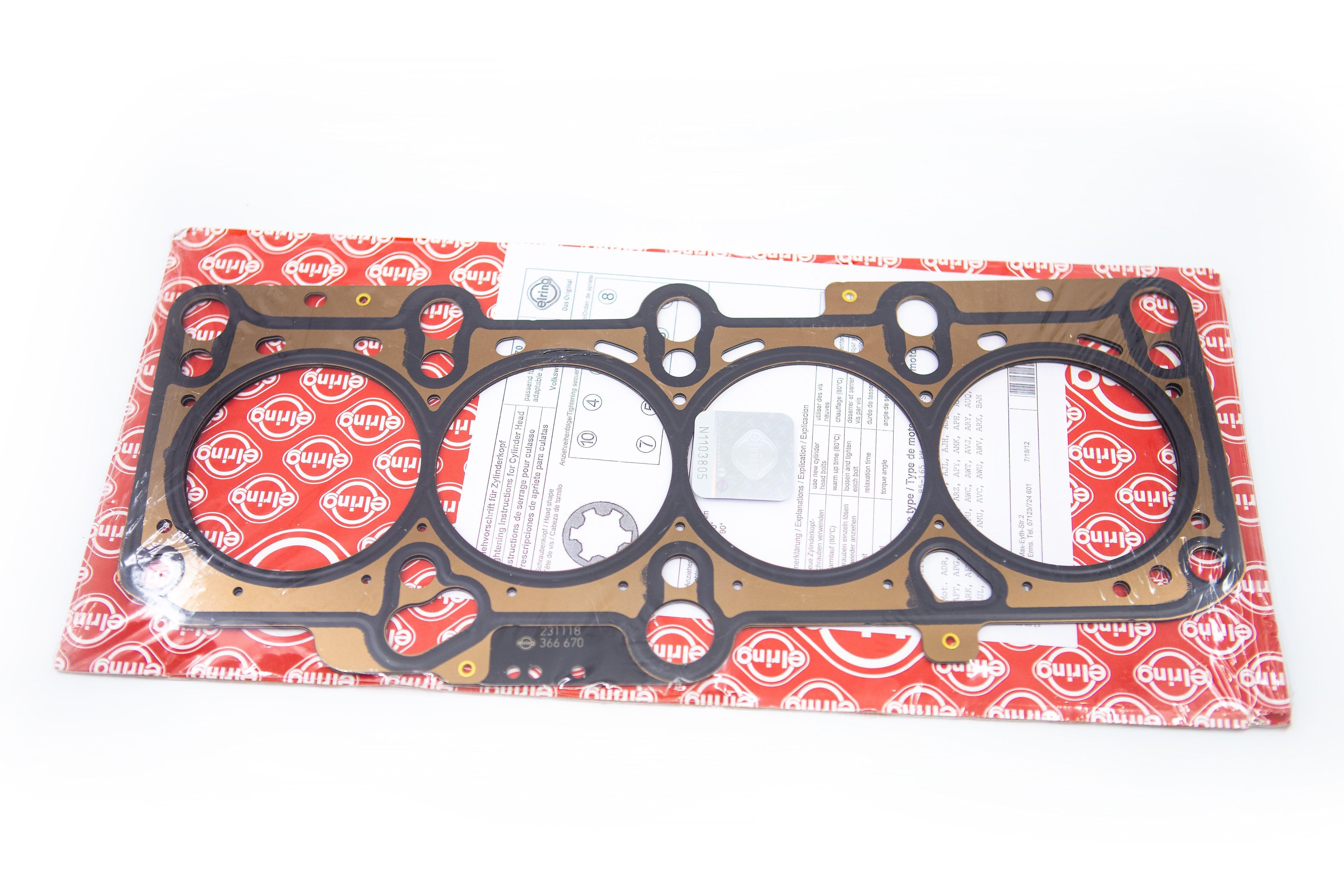 Elring 366 670 Cylinder Head Gasket Audi Volkswagen B5 C5 1 8T elring-366-670-cylinder-head-gasket-audi-volkswagen-b5-c5-1-8t