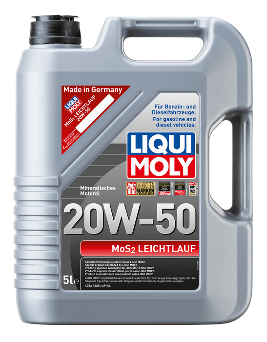 LIQUI MOLY - MoS2 Leichtlauf 20W-50 (5L) - Engine Oil