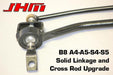 JHM-B8LnkXRod - JHM Solid Linkage and Cross Rod Upgrade for B8 A4-A5-S4-S5