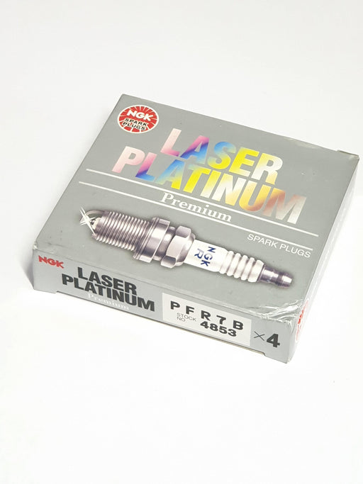 NGK PFR7B 4853 Laser Platinum Spark Plugs (Set of 4)
