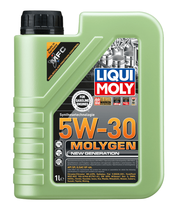 LIQUI MOLY - Molygen New Generation 5W-30 (1L) - Engine Oil (API SP) (ILSAC GF-6A).
