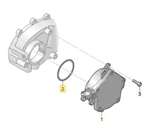 Vacuum Pump Seal/Gasket - Audi & Volkswagen 2.0T FSI - EA113 - 06D145117A