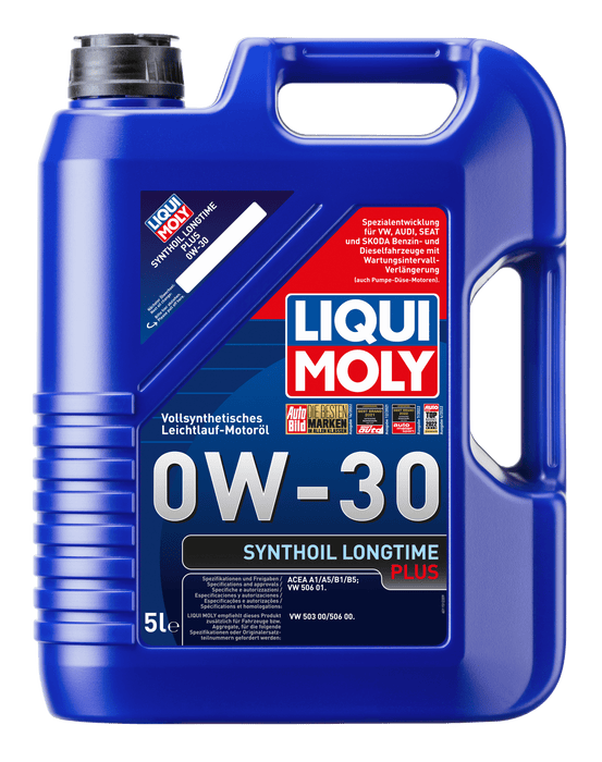 LIQUI MOLY - Synthoil Longtime Plus 0W-30 (5L) - Engine Oil - VW 503/506/506 01
