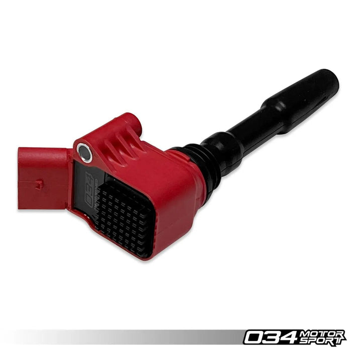 034 Motorsport - High Output Ignition Coil (8V/8Y/MK7/MK8/B9) - EA888.3 & EA839 - 034-107-2012-RED