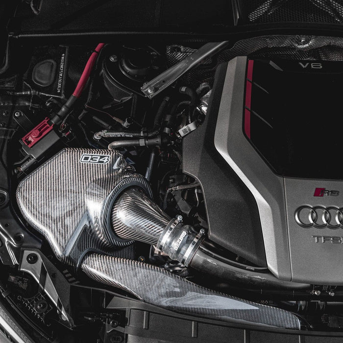 034 Motorsport - Audi B9 RS5 - X34 Carbon Fibre Full Cold Air Intake System - 034-108-1033