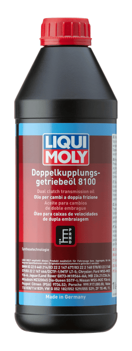 LIQUI MOLY - DSG Fluid 8100 (1L) - Volkswagen G052182/G052529/G055529–  VAGPARTS Australia